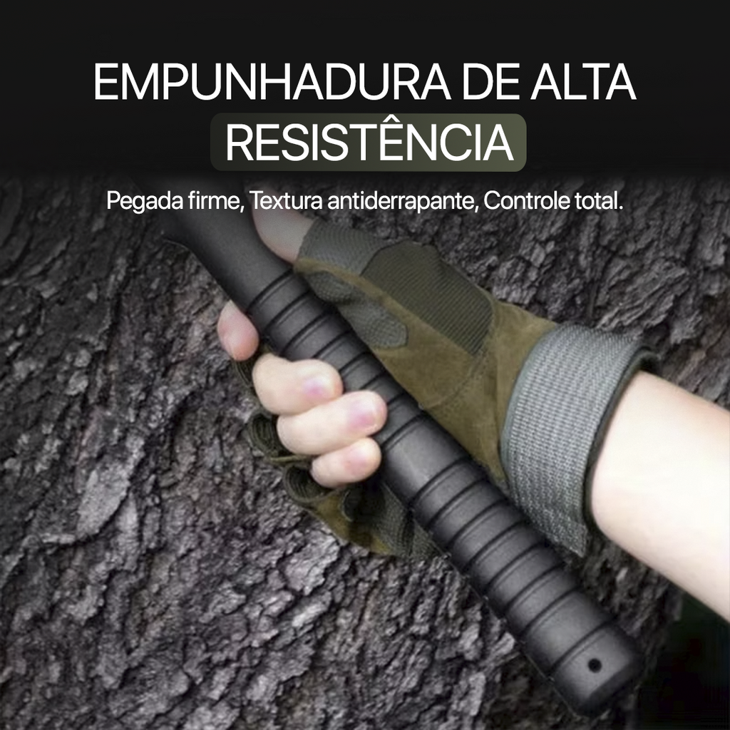 [LEVE 2 PAGUE 1] Machado Bravok 3 em 1 - Magnético, Carbono e 100% Antiderrapante + BRINDE: Canivete
