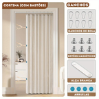 [LEVE 2 PAGUE 1] Cortina Blackout Privella com Ímã - Não Precisa Furar a Parede + BRINDE: Kit Bastões